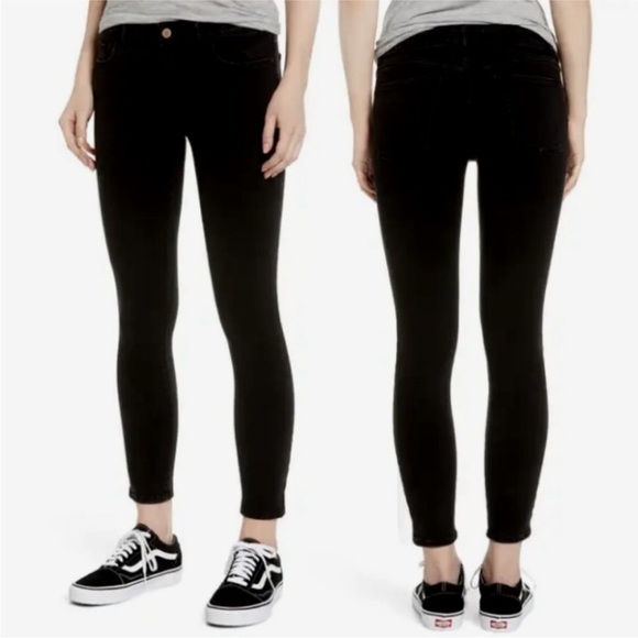 DL1961 Florence Instasculpt Boston Black Skinny Jeans Size 28 - Picture 1 of 8